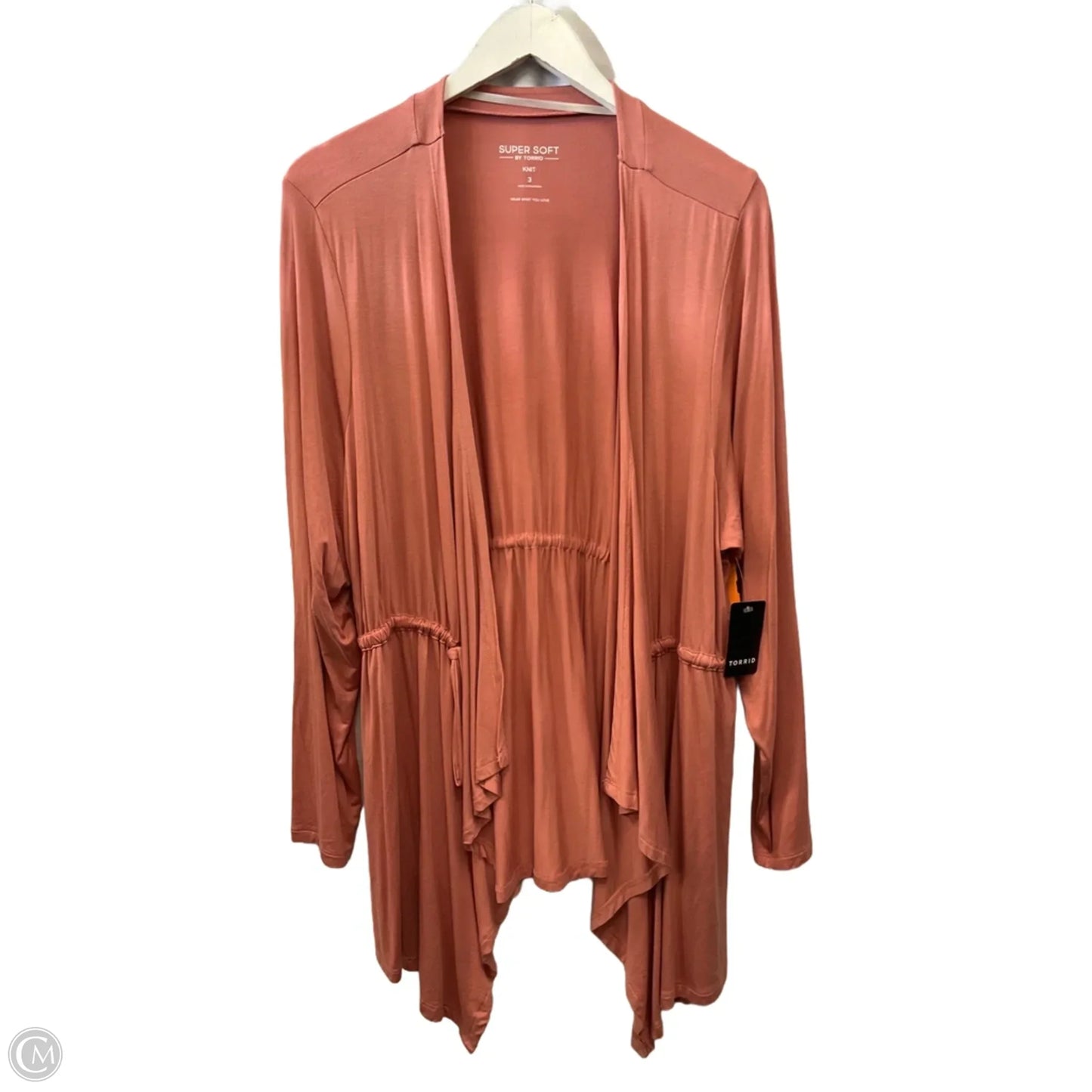 Cardigan By Torrid In Peach, Size: 3x