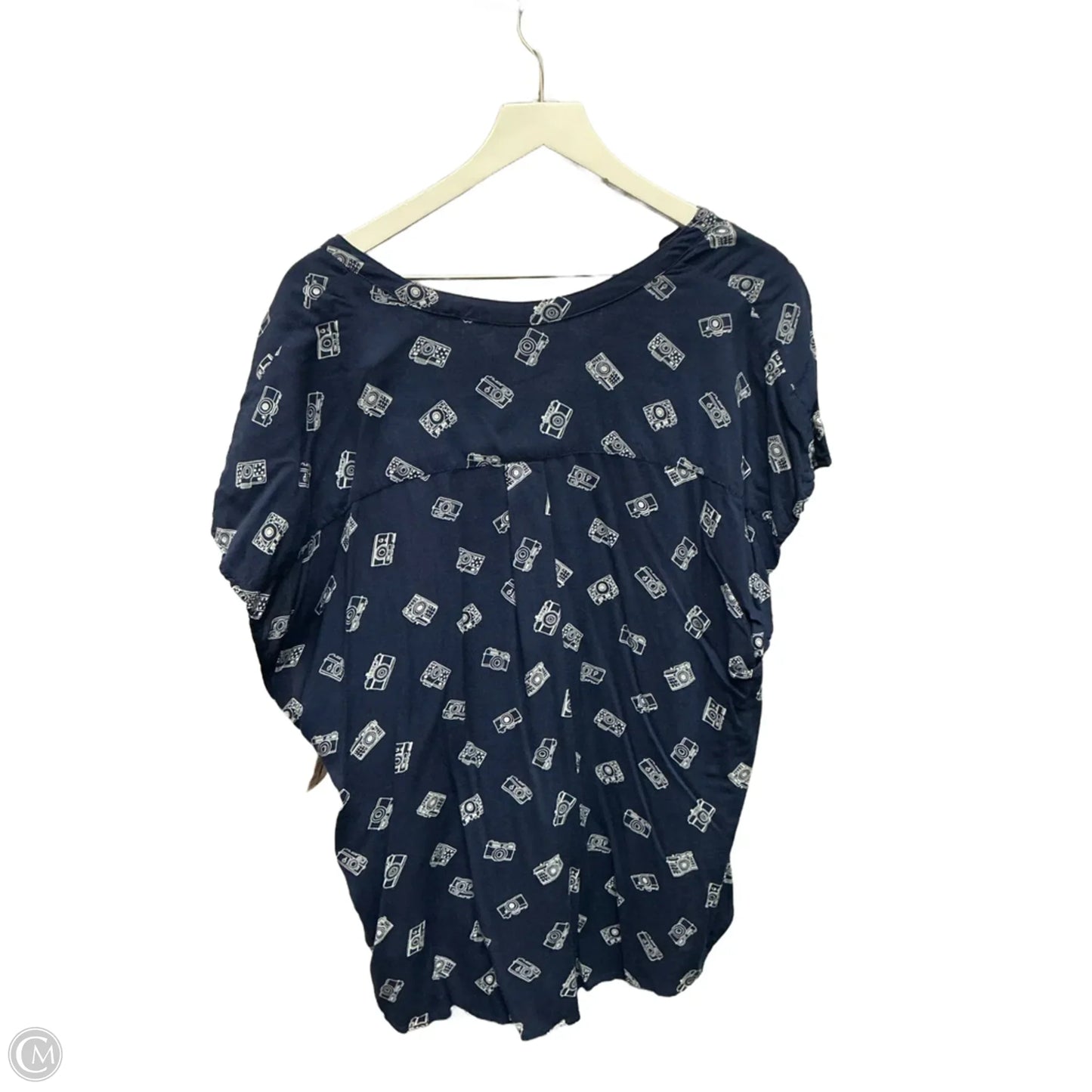 Top Short Sleeve By Torrid In Navy, Size: 2x