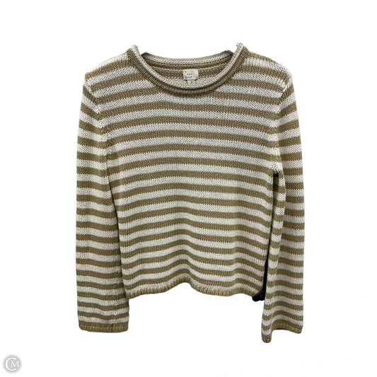 Sweater By A New Day In Tan & White, Size: S