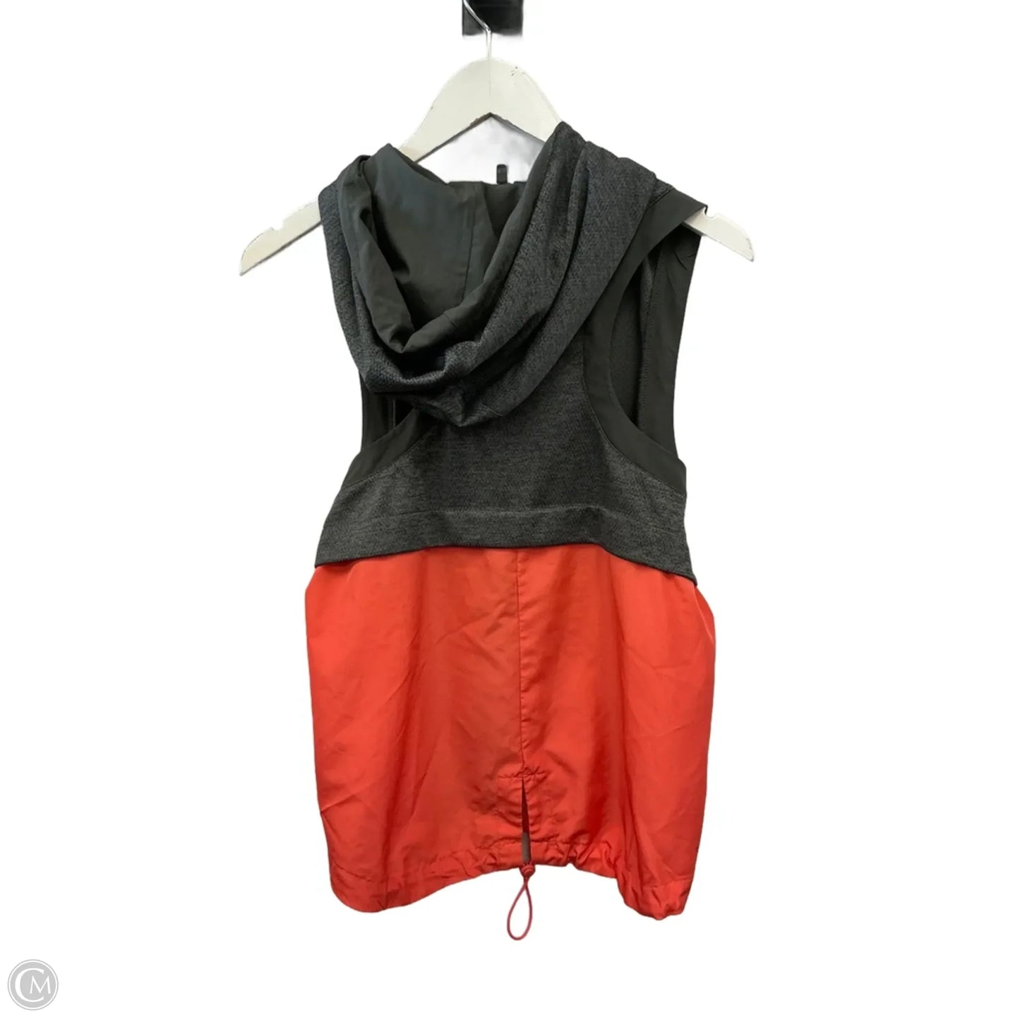 Vest Other By Adidas In Grey & Orange, Size: L