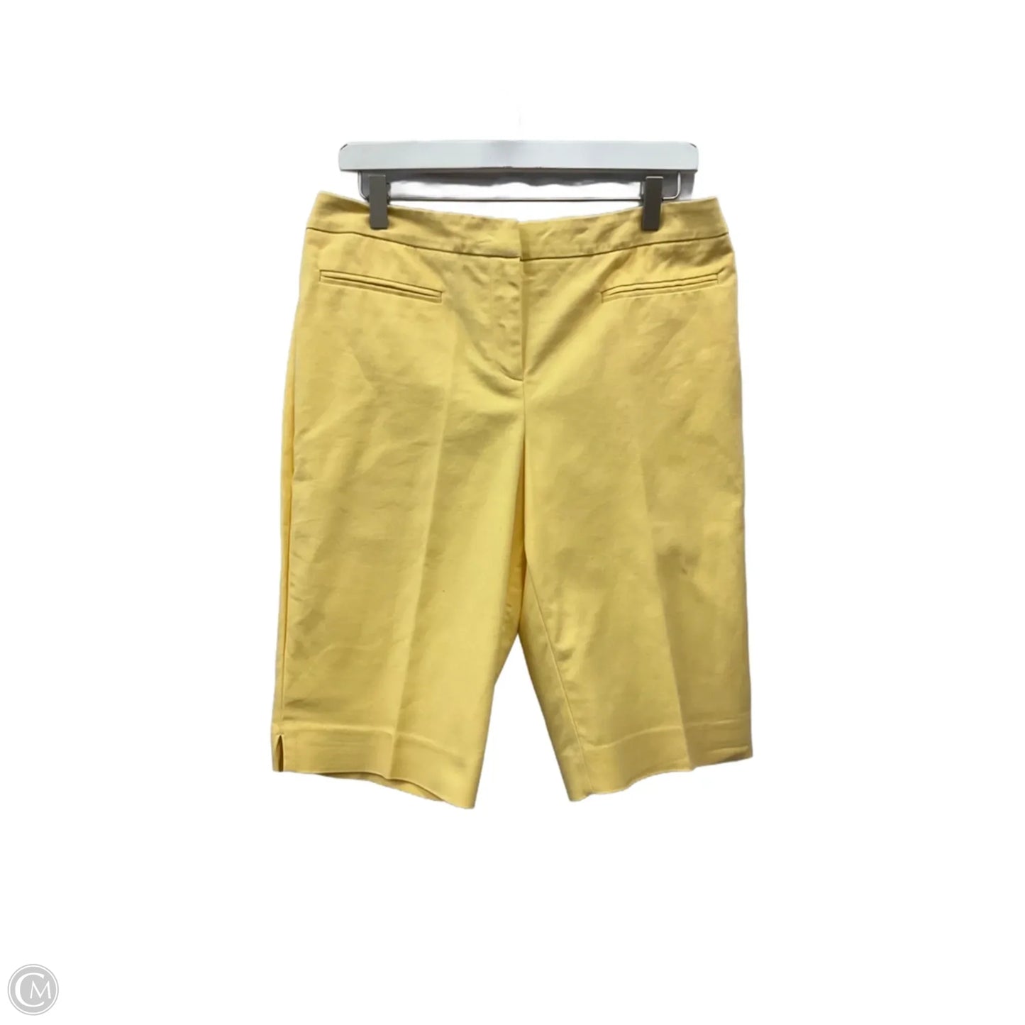 Shorts By Chicos In Yellow, Size: 8
