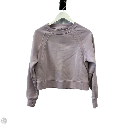 Sweatshirt Crewneck By Danskin In Purple, Size: Xs
