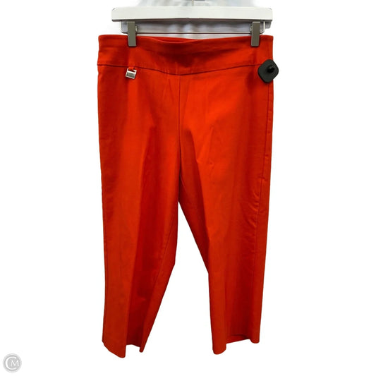 Capris By Clothes Mentor In Orange, Size: 10