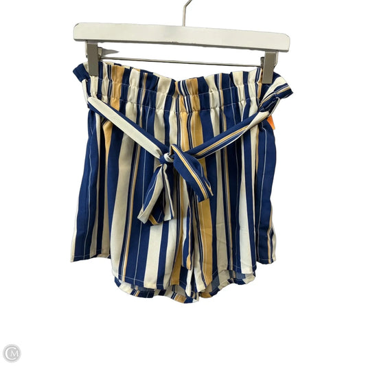 Shorts By Shein In Blue & Cream, Size: 6