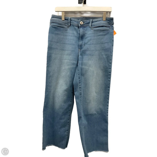 Jeans Cropped By J. Jill In Blue Denim, Size: 10