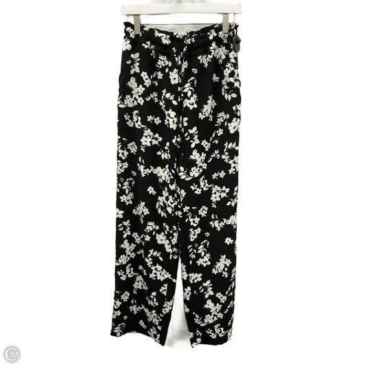 Pants Wide Leg By Simply Vera In Black & White, Size: 2