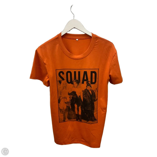 Top Short Sleeve By Clothes Mentor In Orange, Size: S
