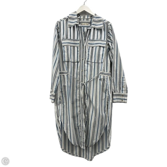 Dress Casual Midi By We The Free In Blue & White, Size: Xs