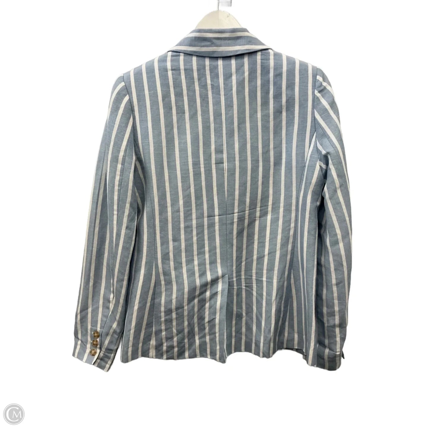 Blazer By Philosophy In Blue & White, Size: M