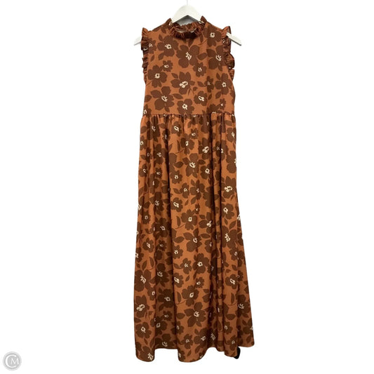 Dress Casual Maxi By Betseys Boutique Shop In Orange, Size: S