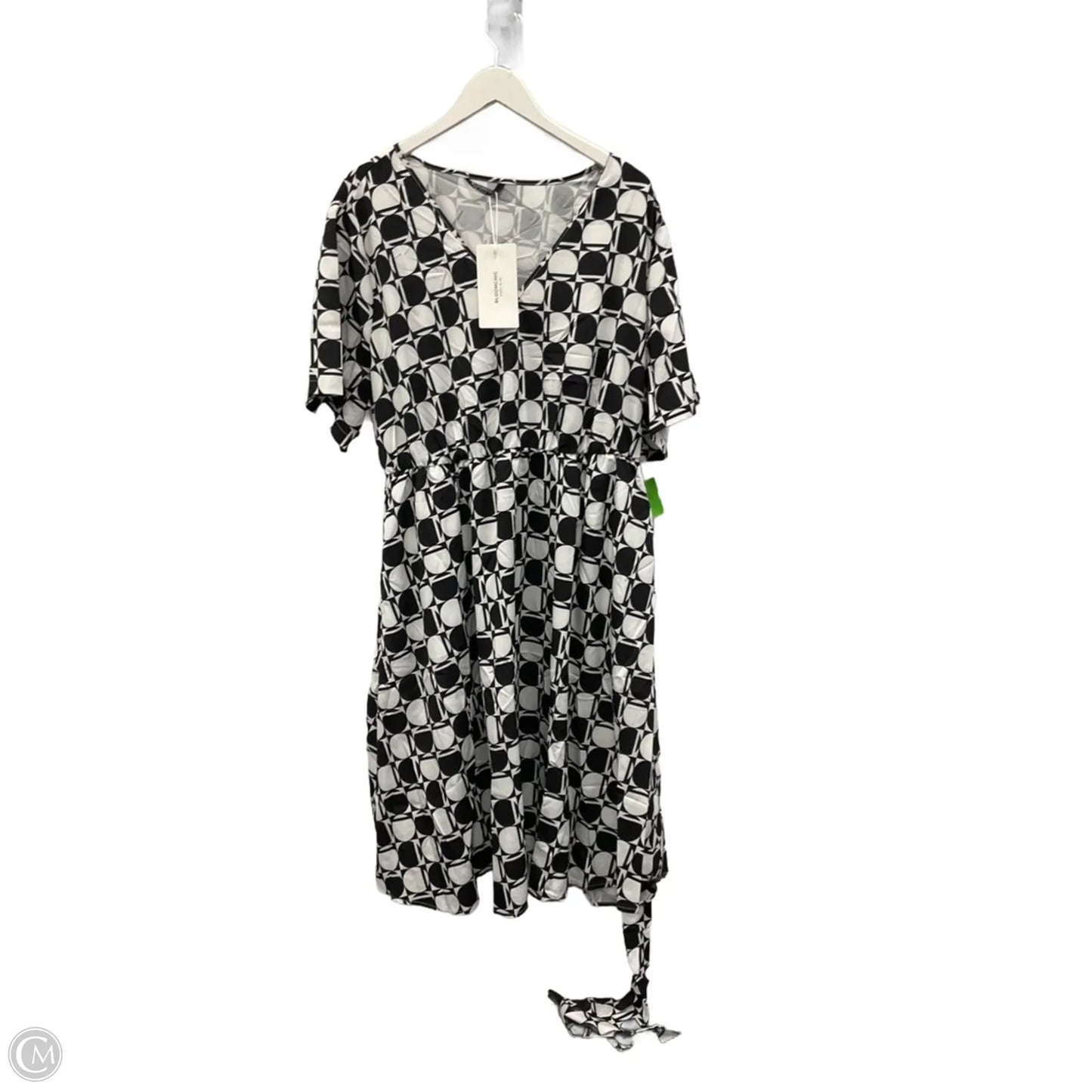 Dress Casual Midi By Bloomchic In Black & White, Size: 3x