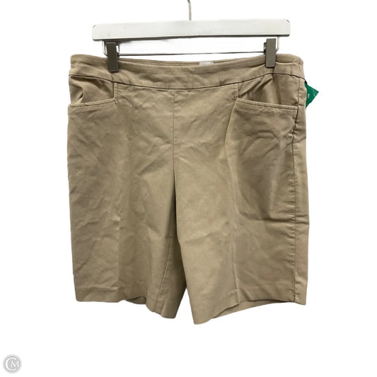 Shorts By Time And Tru In Tan, Size: 12