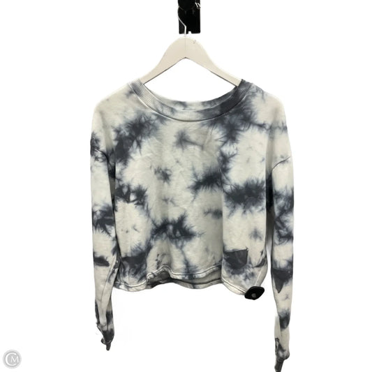 Sweatshirt Crewneck By 90 Degrees By Reflex In Blue & White, Size: L