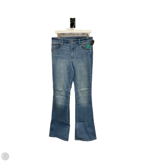 Jeans Flared By White House Black Market In Blue Denim, Size: 10