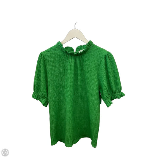 Top Short Sleeve By Thml In Green, Size: M