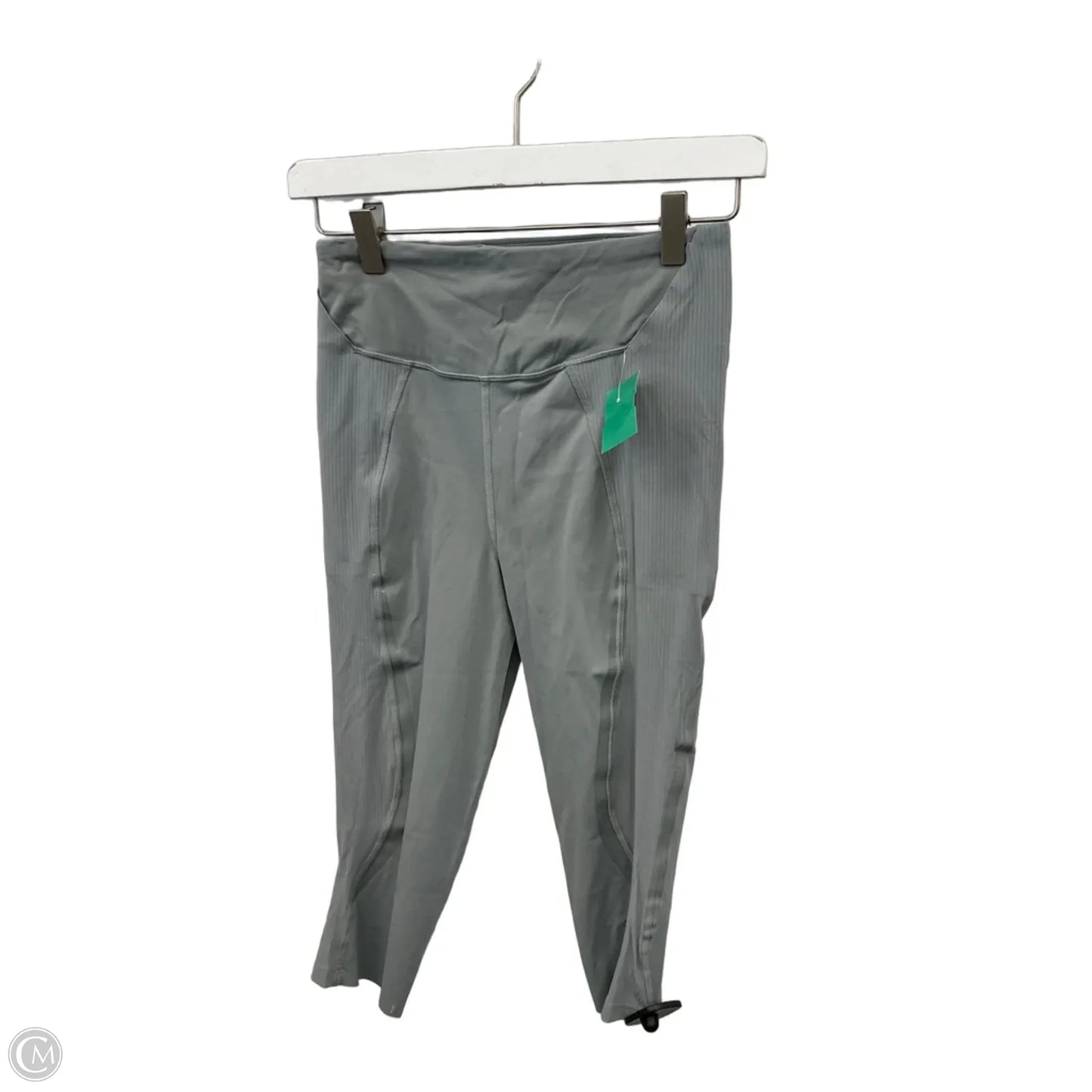 Athletic Capris By Lululemon In Grey, Size: 4