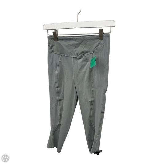 Athletic Capris By Lululemon In Grey, Size: 4