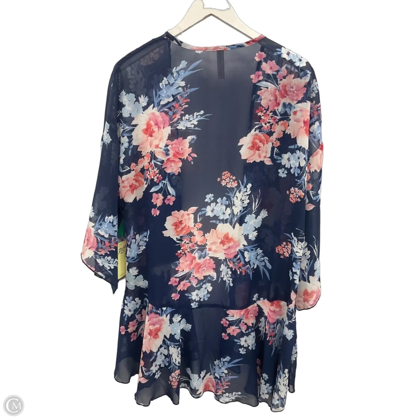 Kimono By Perseption Concept In Navy, Size: L