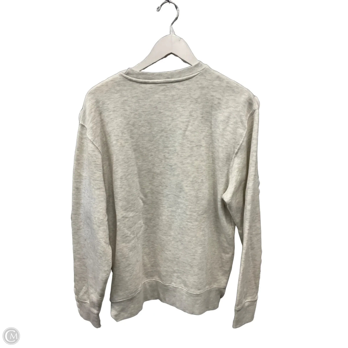 Sweatshirt Collar By Clothes Mentor In Grey, Size: L