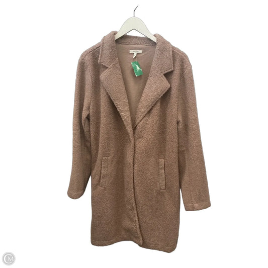 Coat Faux Fur & Sherpa By Maurices In Mauve, Size: L