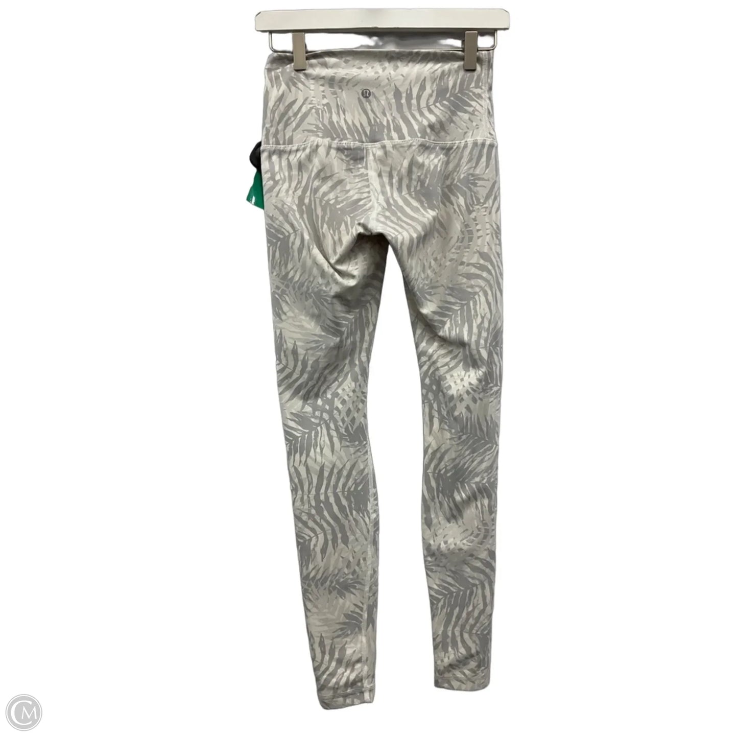 Athletic Leggings By Lululemon In Grey, Size: 6
