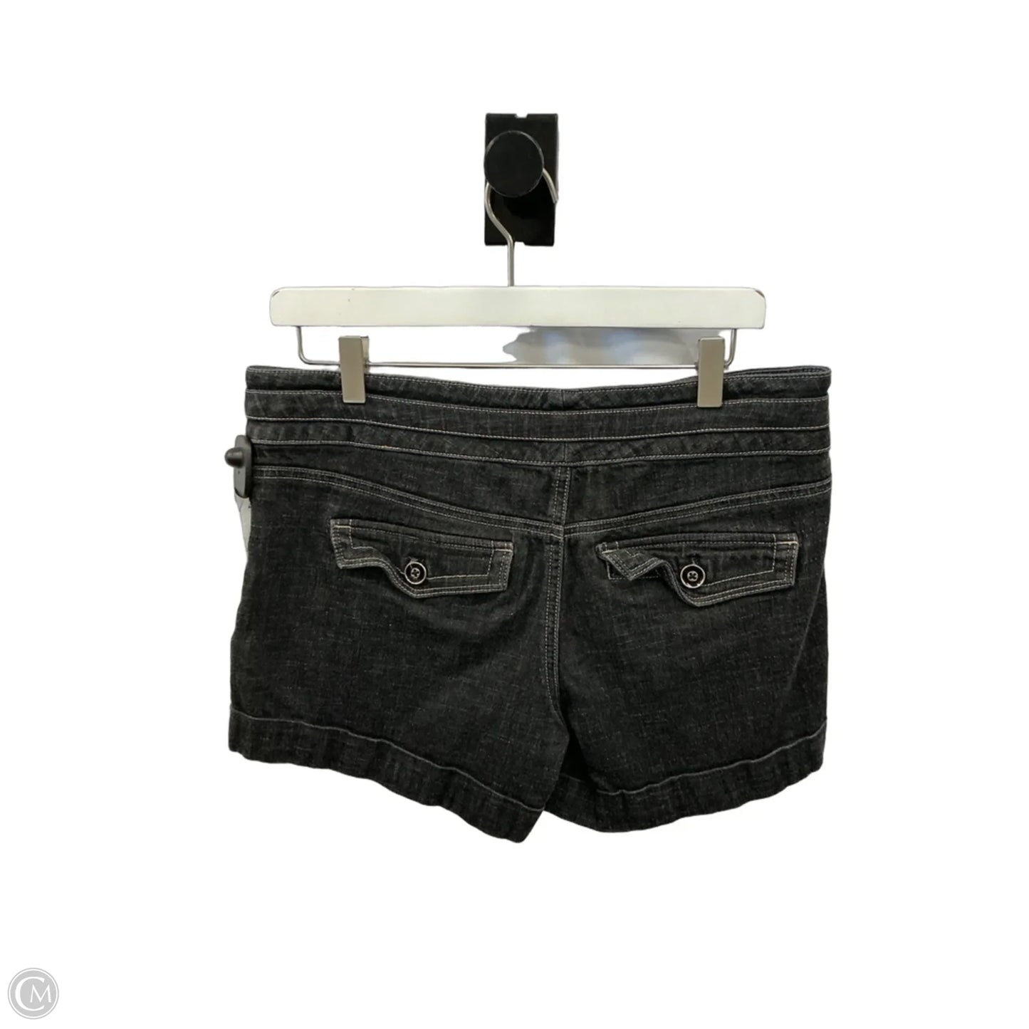 Shorts By White House Black Market In Black Denim, Size: 6
