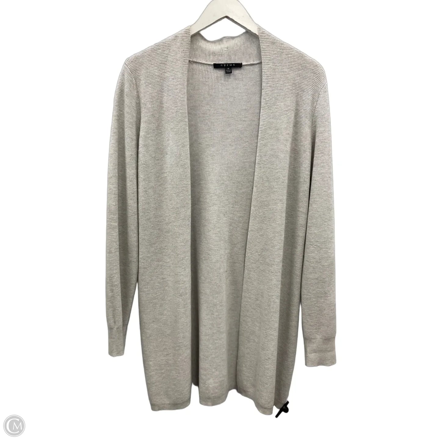 Sweater Cardigan By Cyrus In Grey, Size: M