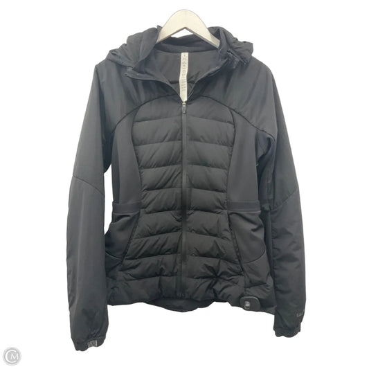 Jacket Puffer & Quilted By Lululemon In Black, Size: 10