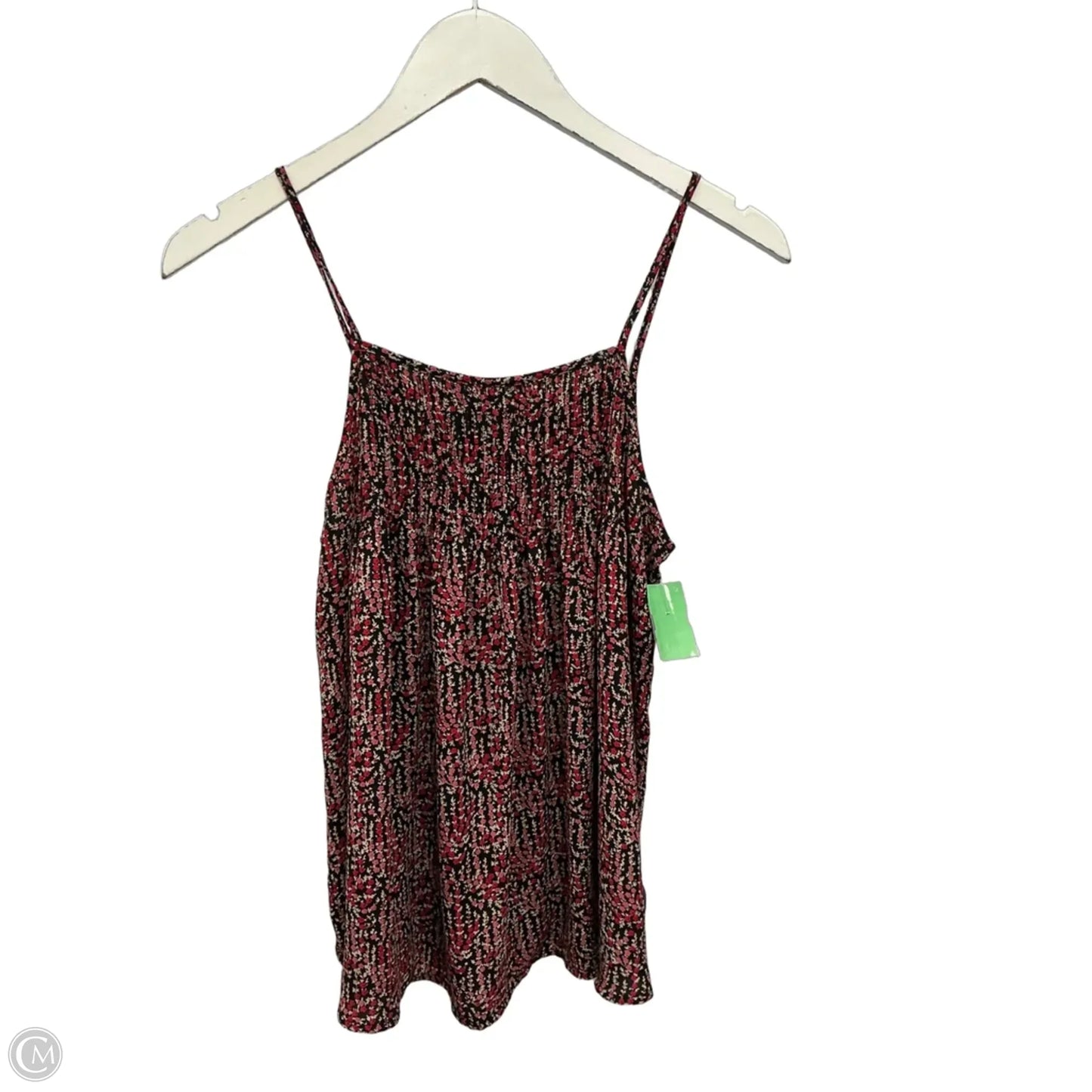 Top Sleeveless By Loft In Pink & Red, Size: Xs