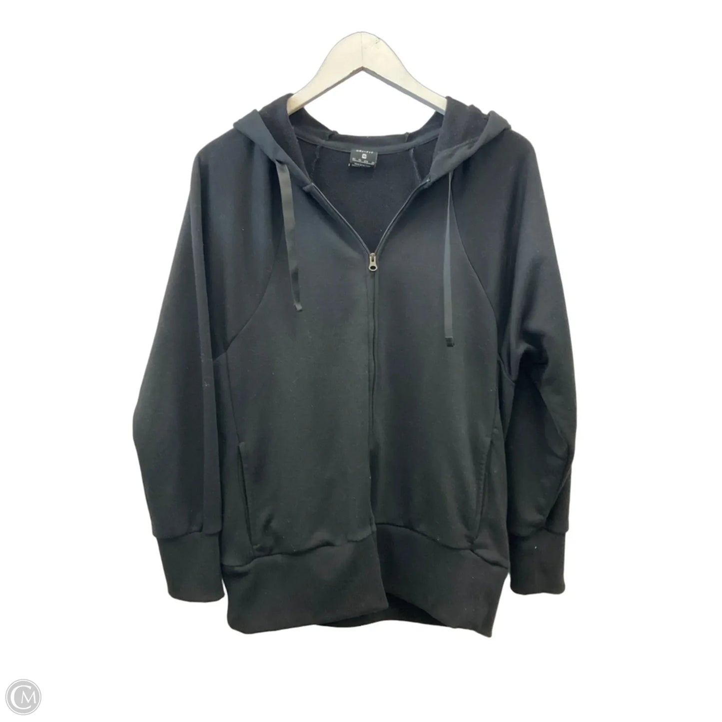 Athletic Jacket By Nike Apparel In Black, Size: Xs