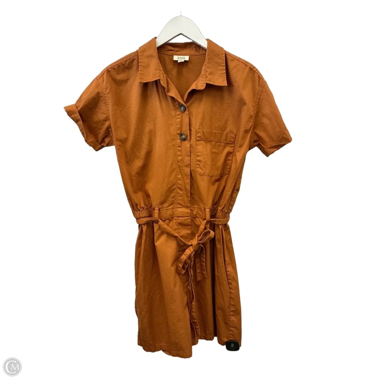 Romper By Ana In Orange, Size: S