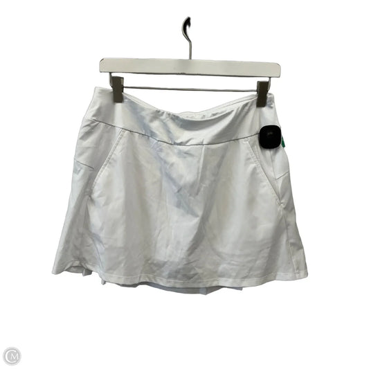Athletic Skort By Clothes Mentor In White, Size: M