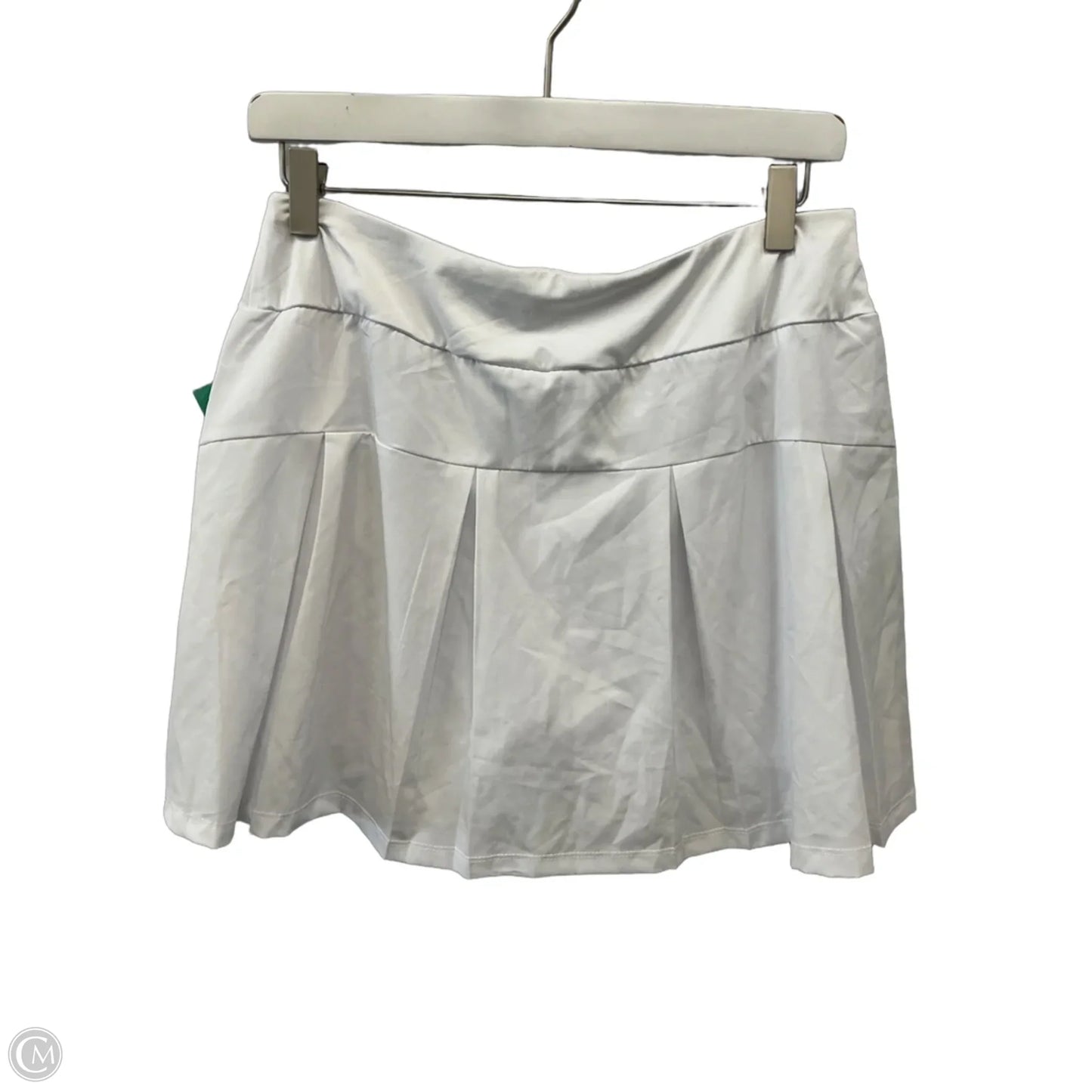 Athletic Skort By Clothes Mentor In White, Size: M