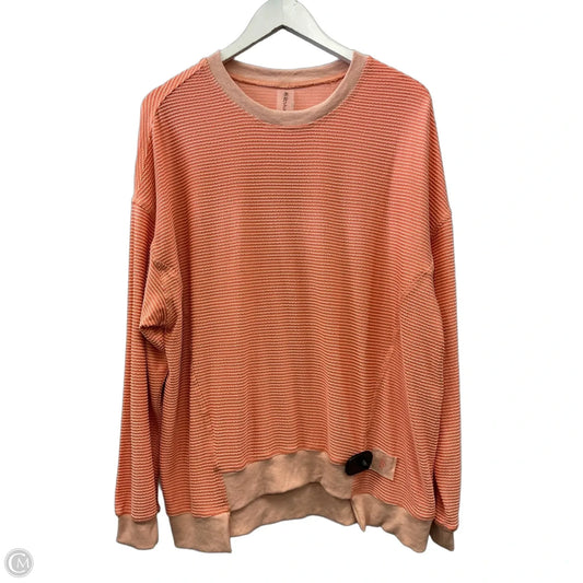 Top Long Sleeve By As Revival In Orange, Size: S