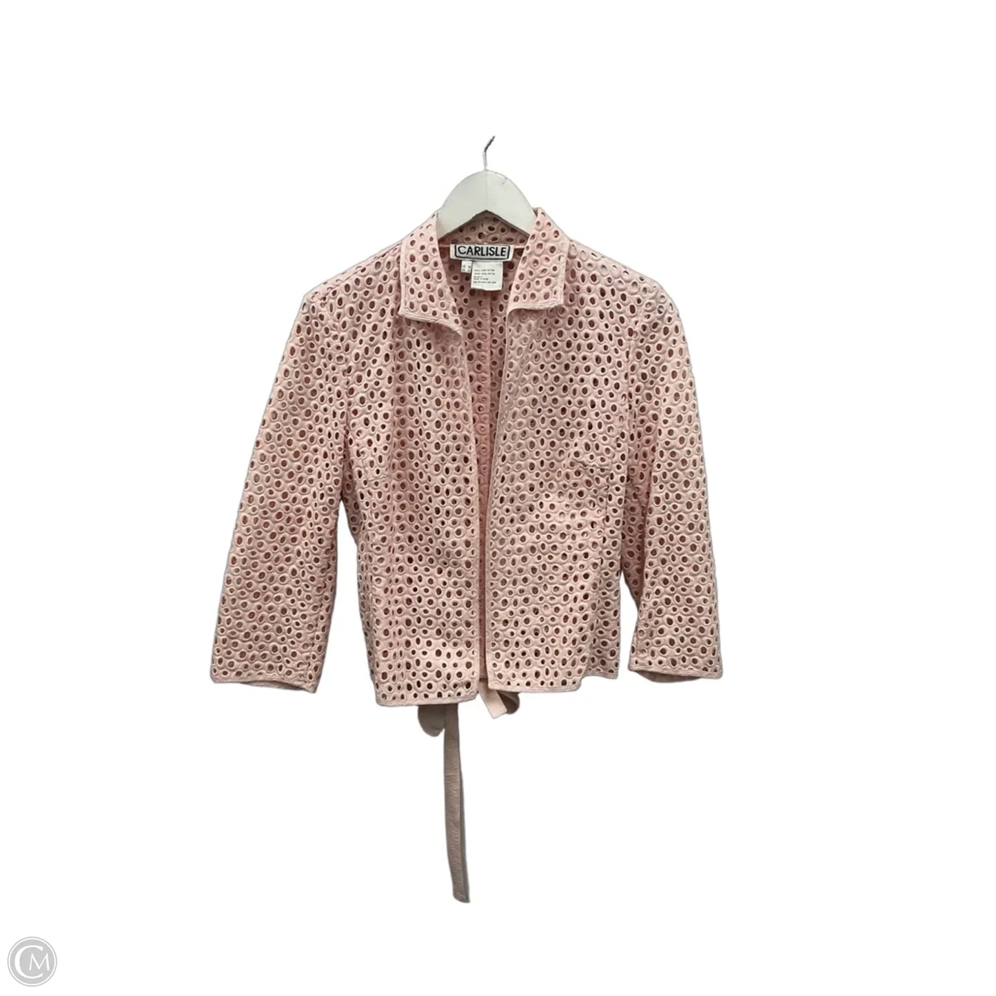 Blazer By Carlisle In Pink, Size: M