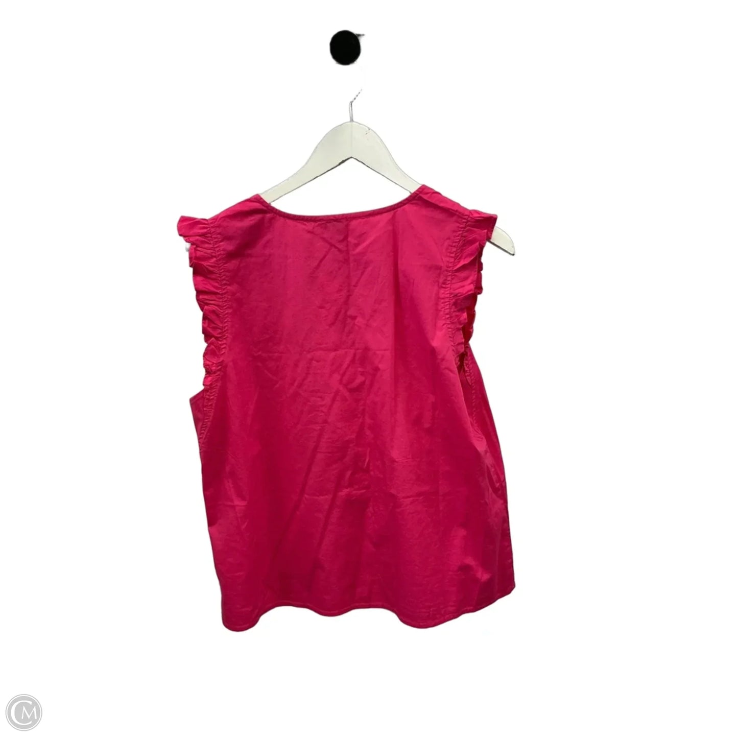 Top Short Sleeve By J. Crew In Pink, Size: L