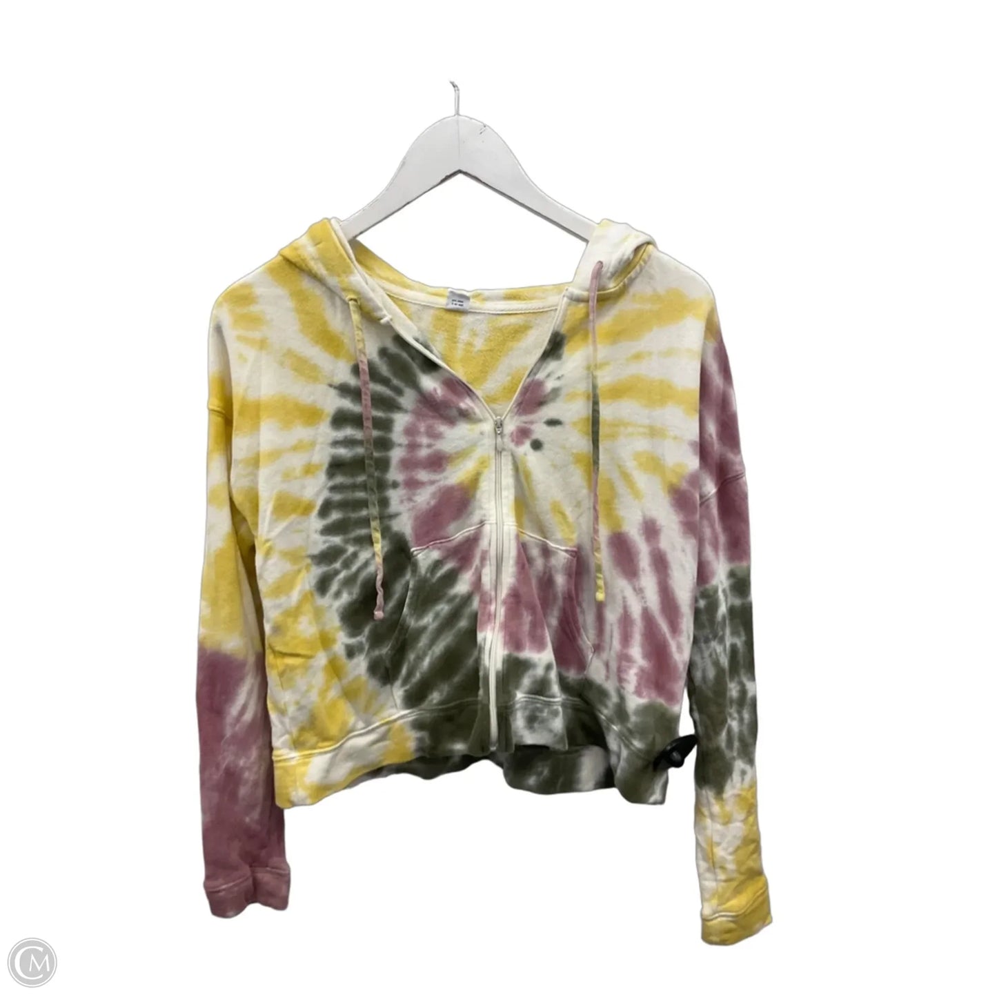 Sweatshirt Hoodie By Old Navy In Tie Dye Print, Size: Xs