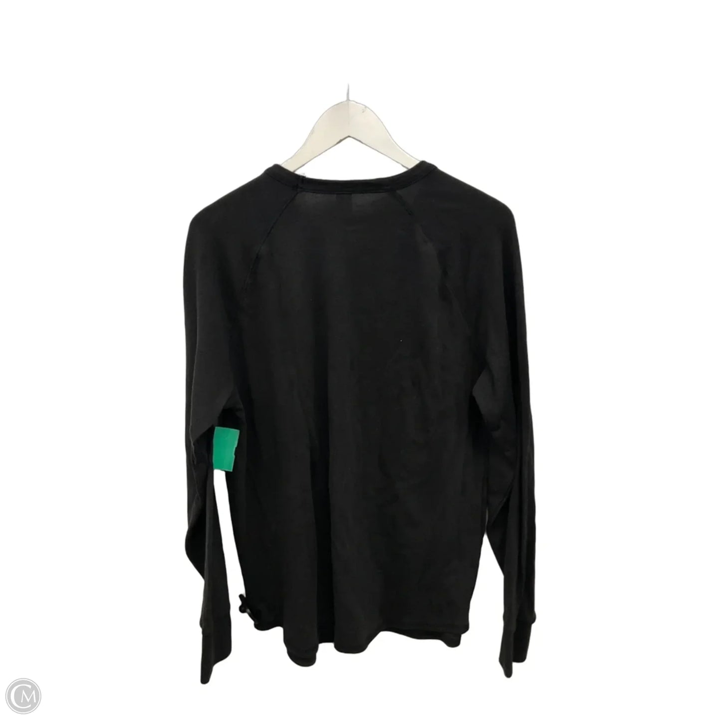 Top Long Sleeve By Alternative In Black, Size: L