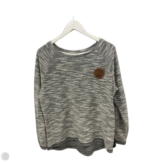 Top Long Sleeve By Blue In Grey, Size: L