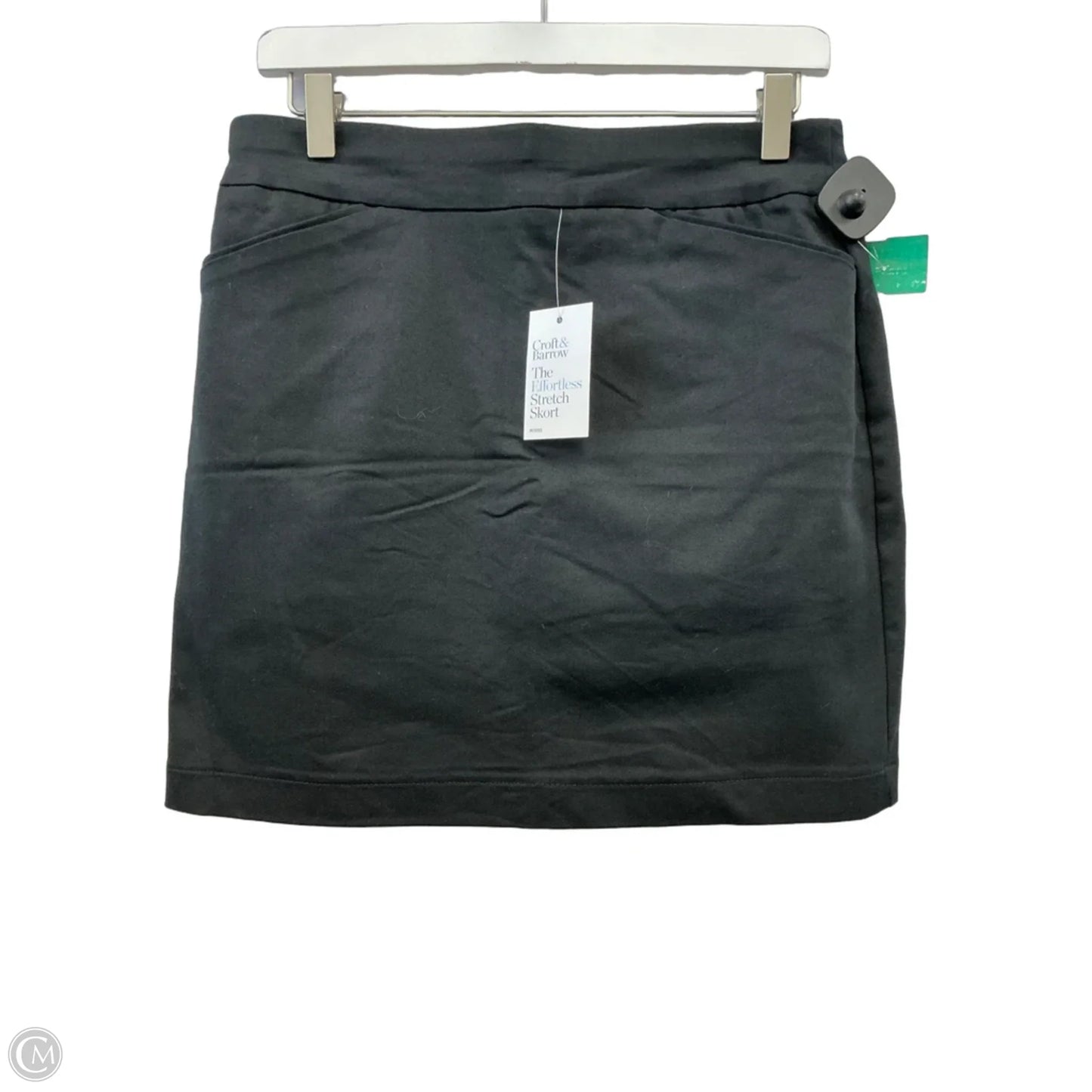 Skort By Croft And Barrow In Black, Size: 4p