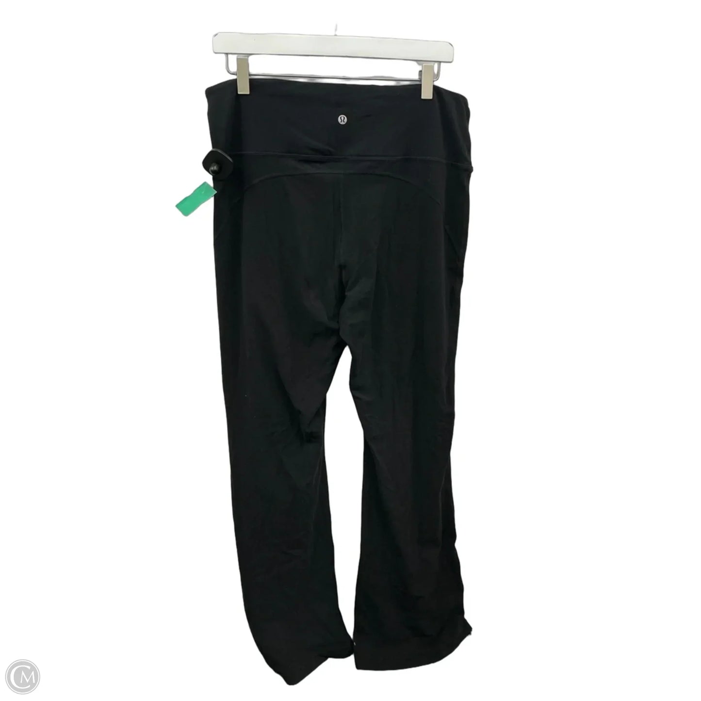 Athletic Pants By Lululemon In Black, Size: Xl