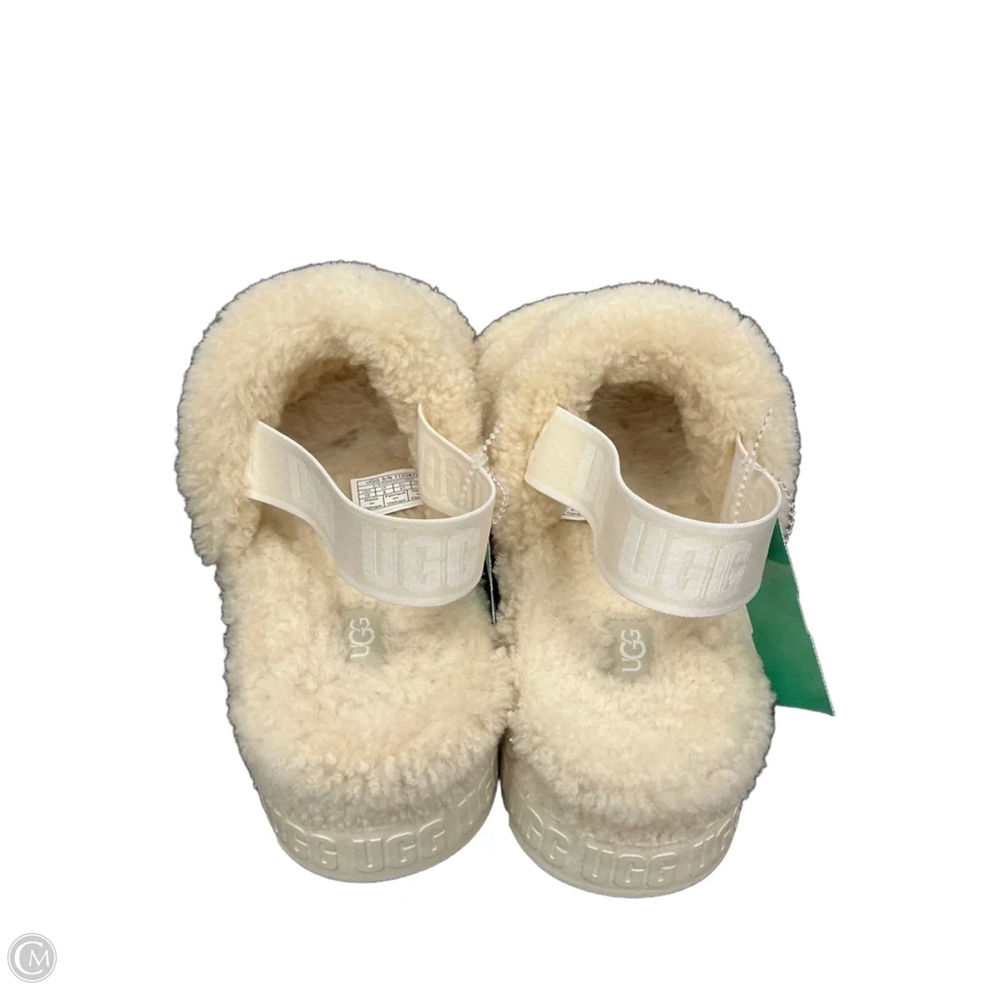 Sandals Designer By Ugg In Cream, Size: 10