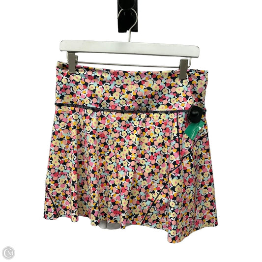 Athletic Skort By Athleta In Multi-colored, Size: M