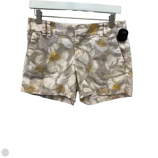 Shorts By Loft In Tan & Yellow, Size: 0