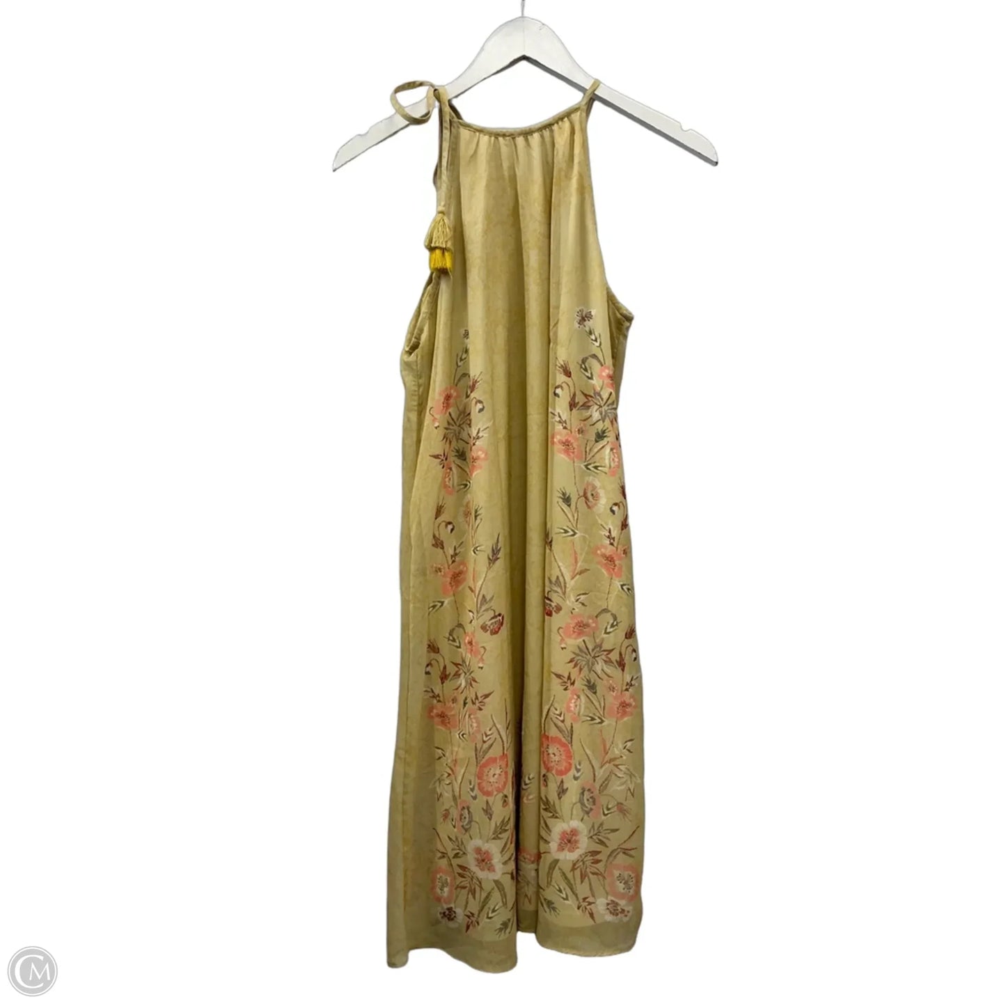 Dress Casual Midi By A Glow In Yellow, Size: M