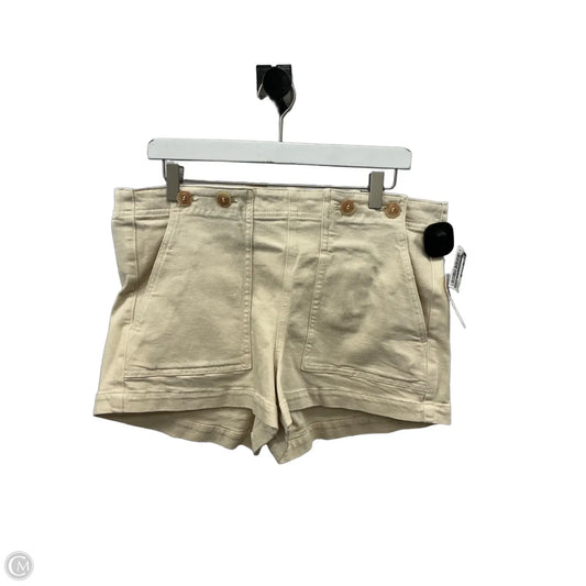 Shorts By Pilcro In Cream, Size: 12