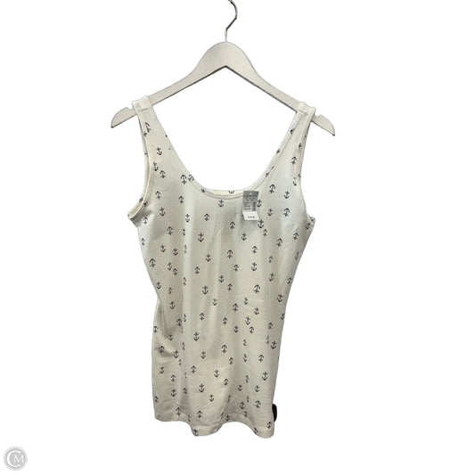 Top Sleeveless By Maurices In White, Size: M