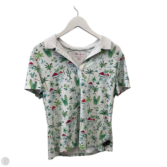 Top Short Sleeve By Clothes Mentor In Multi-colored, Size: L