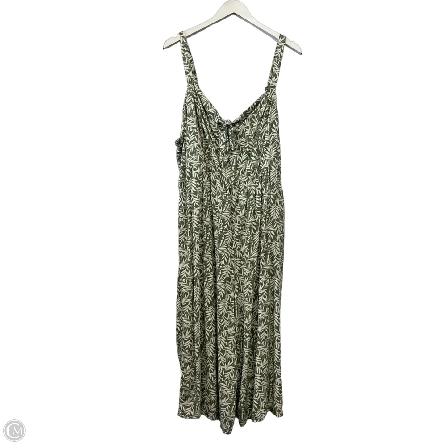 Jumpsuit By As U Wish In Green, Size: 3x