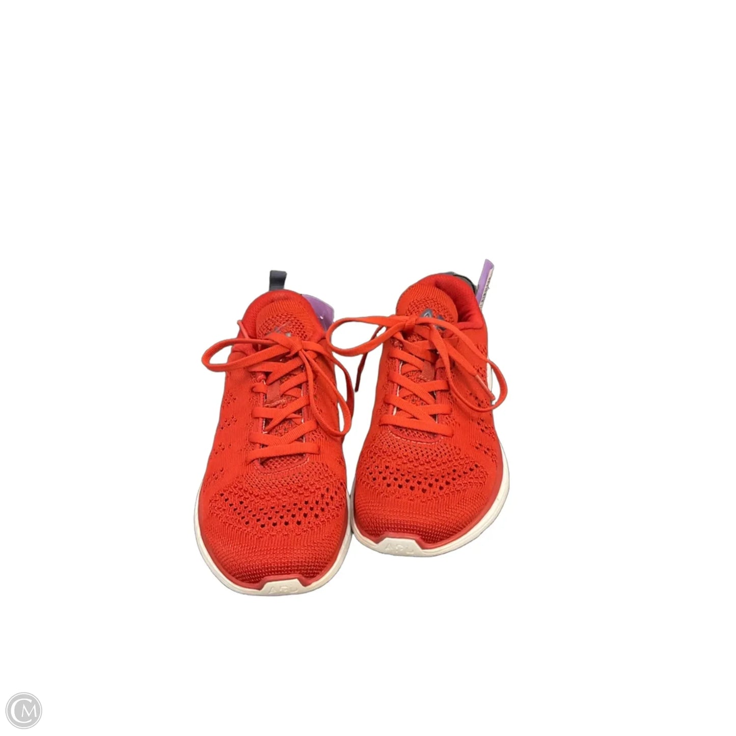 Shoes Designer By Apl In Red, Size: 6.5